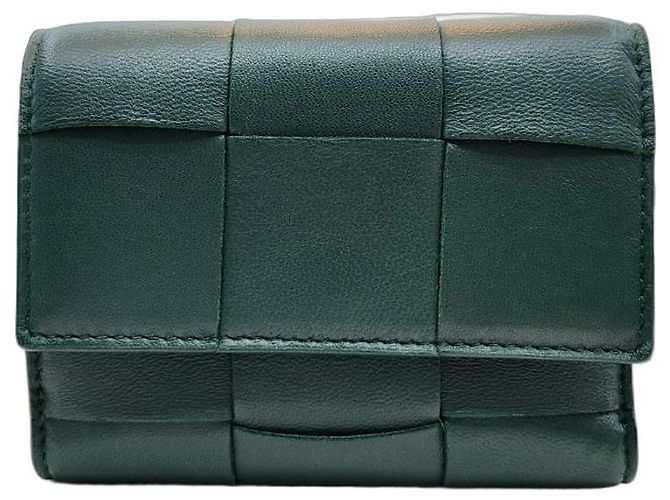 Cartera Cassette Bottega Veneta Verde Esmeralda
