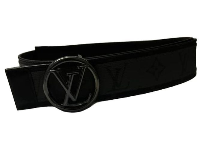 Louis Vuitton LV Circle 40 Reversible Belt mm Gray Black Grey