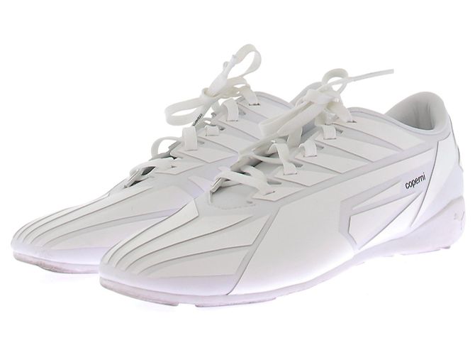 Baskets blanches en cuir Coperni x Puma 39