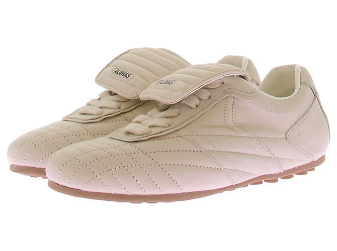 Autre Marque ALOHAS Sneaker aus Leder Beige