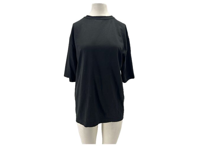 Autre Marque T-shirt in cotone nero 440ME