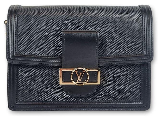 Louis Vuitton Epi Dauphine MM Nero