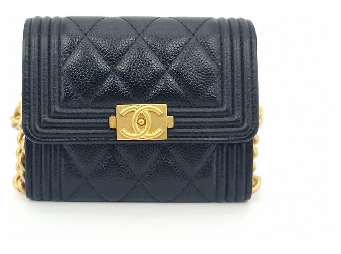 Chanel Boy Mini WOC Noir
