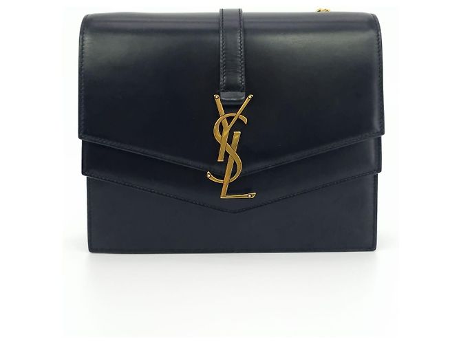 Saint Laurent Sac à épaule Shylpis Medium Chain Noir