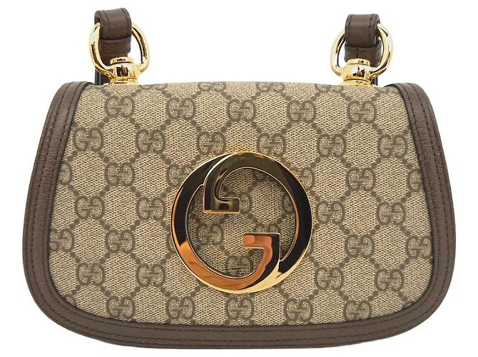 Gucci Mini borsa a spalla Blondie Marrone
