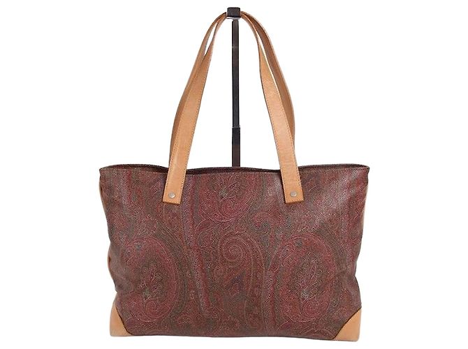 Etro Bolsa de ombro com zíper Paisley Multicor