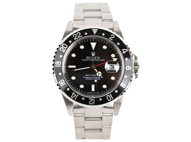 Rolex GMT Master Aço Preto