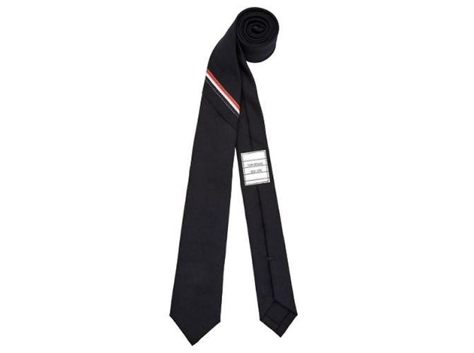 Thom Browne Tie Navy Blue