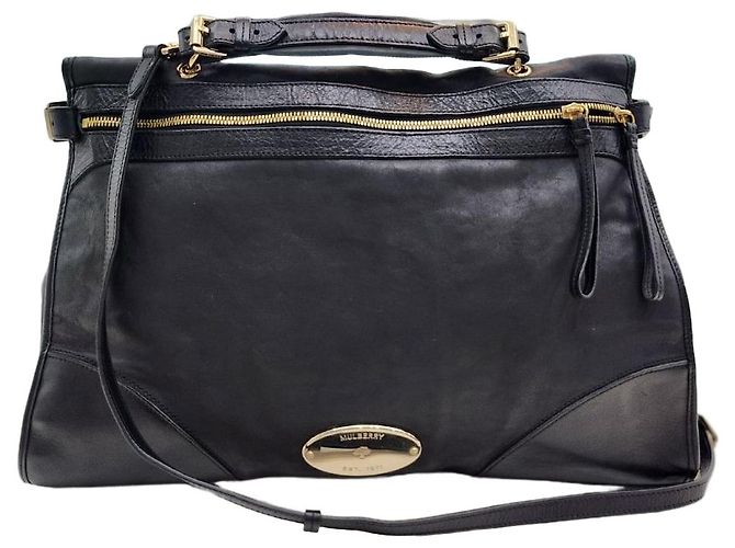 Mulberry Bolsa tote e de ombro oversized Taylor Preto