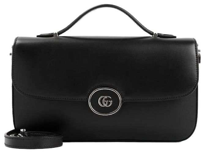 Gucci Bolsa de Ombro GG Small Preta AABSG Preto