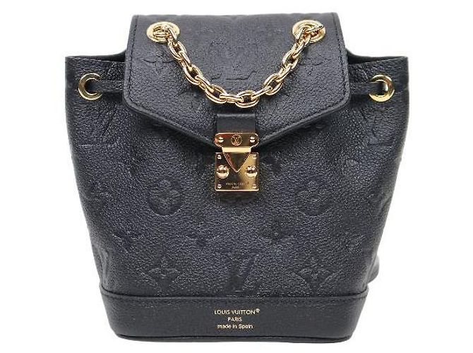 Noe Louis Vuitton Schwarzer Monogramm Nano Noé Rucksack
