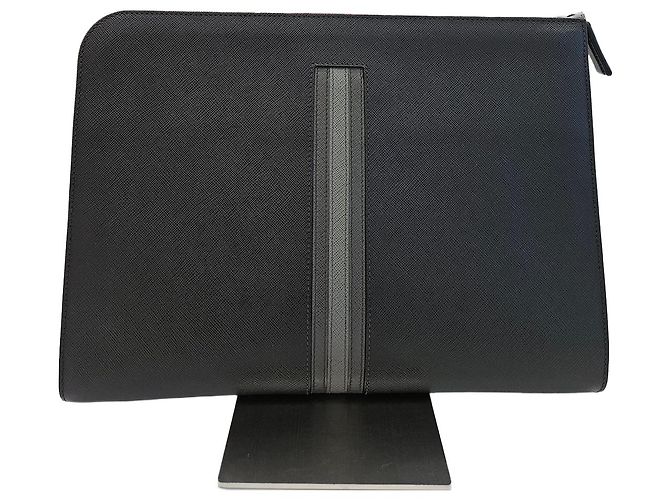 Prada Pochette de Voyage Saffiano Noir