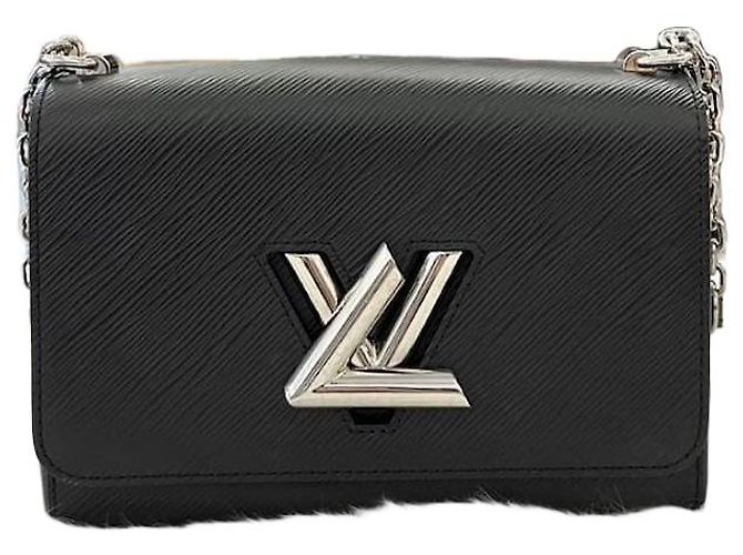 Louis Vuitton Twist MM Noir Argent