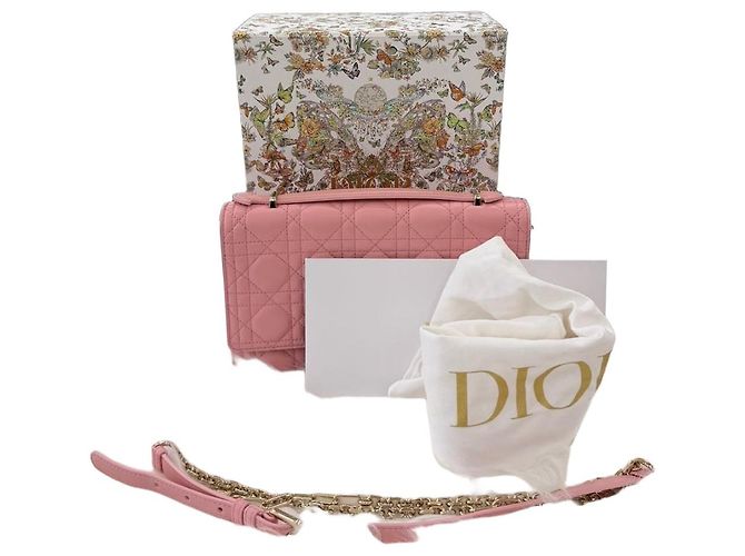 Dior Miss Top Handle Tasche Cannage Rosa Pink