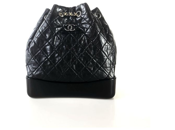 Chanel Gabrielle Backpack White