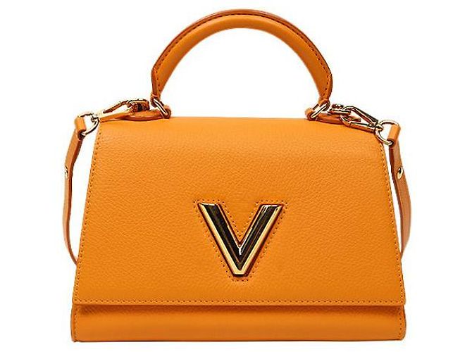 Louis Vuitton Orange Top Handle Twist PM Tote Bag