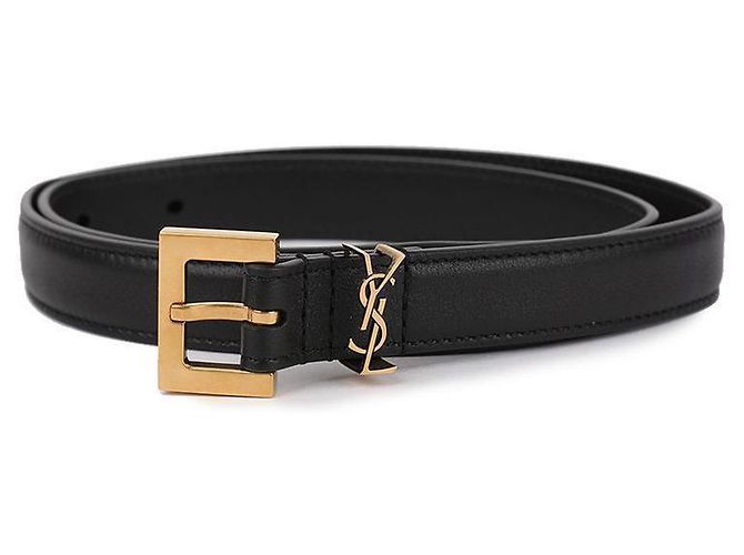 Saint Laurent Cinturón Cuadrado Cassandra