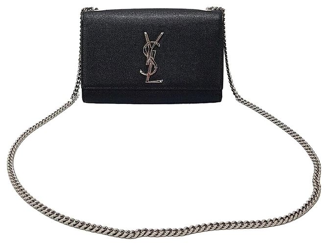 Saint Laurent Borsa Kate Small Monogram Nero 