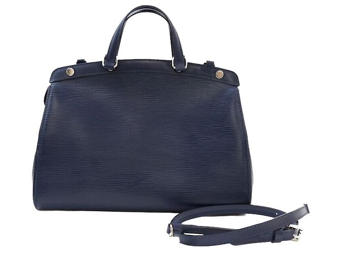 Louis Vuitton Brea MM Epi Navy Blu