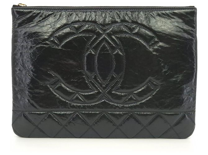 Timeless Chanel Zeitlose Clutch Schwarz