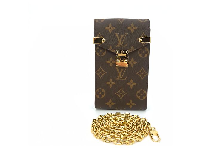 Louis Vuitton Pochette Téléphone Metis Marron