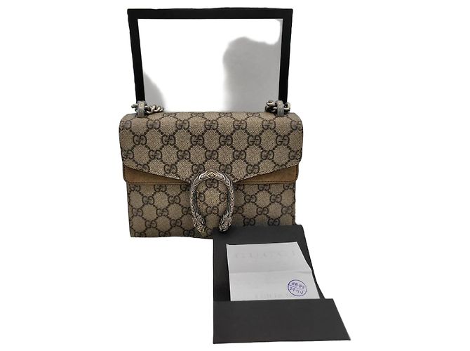 Gucci Mini borsa a spalla Dionysus Marrone
