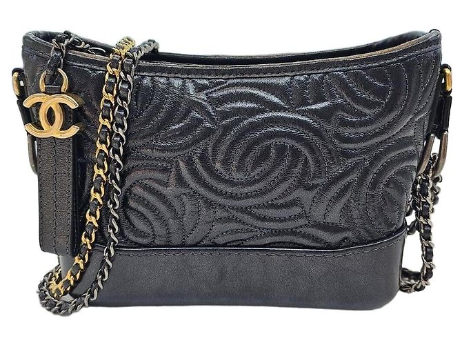 Chanel Bolsa hobo Gabrielle Small Preto