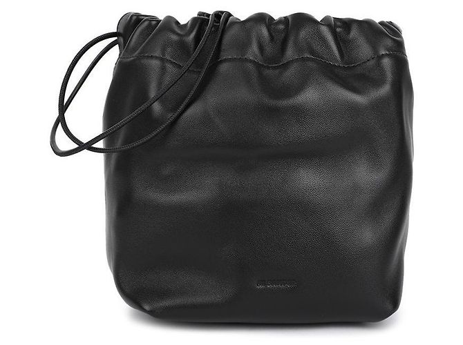 Jil Sander Borsa a Spalla Dumpling Nero 