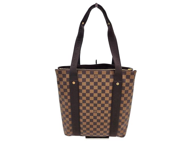 Louis Vuitton Sac à main Bourgeois Damier Ébène Marron