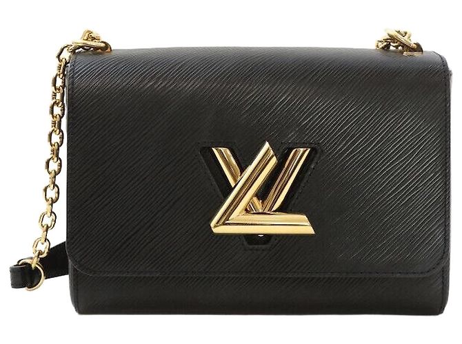 Louis Vuitton Borsa a Spalla Twist MM Epi Oro Nero