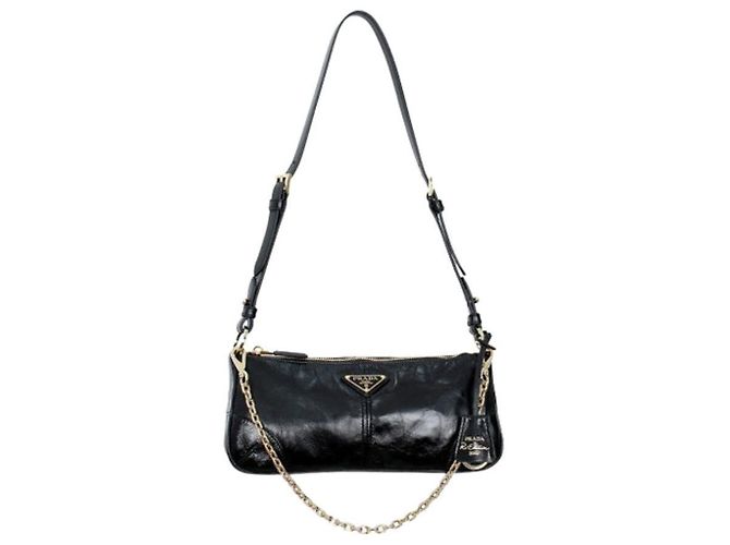 Prada Medium Schultertasche ReEdition Schwarz