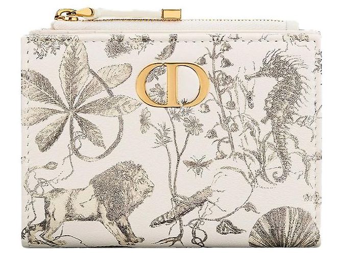 Dior Portafoglio Caro Dahlia D'oro