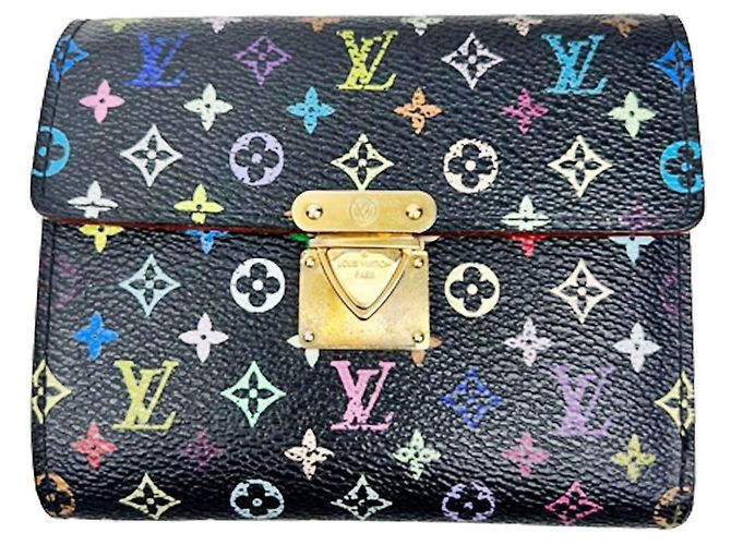 Louis Vuitton Multicolor Black Koala Wallet