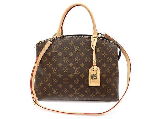 Lockit Louis Vuitton Monogramm-Canvas Grand Palais Braun