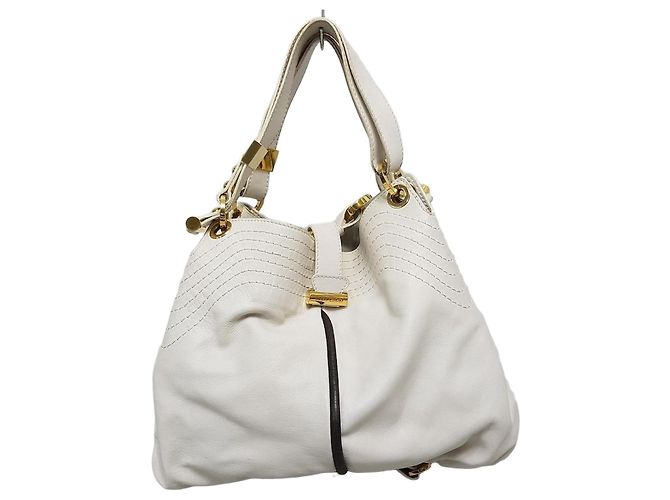 Jimmy Choo Borsa a tracolla bianca Bianco