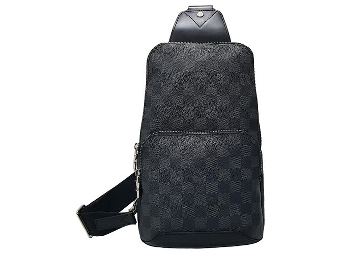 Louis Vuitton Slingback Graphite Avenue Schwarz