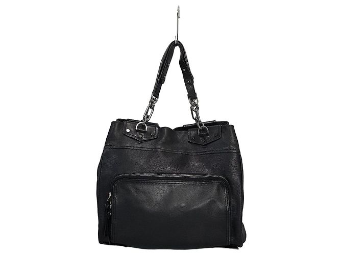 Lanvin Sac à main en cuir noir
