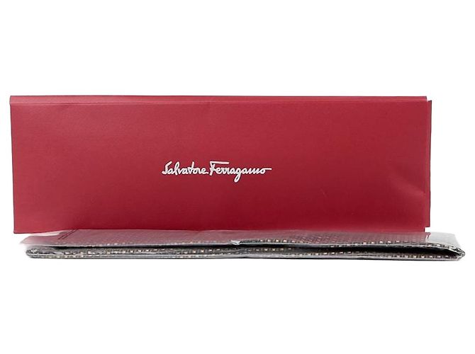 Salvatore Ferragamo Diamond Pattern Tie Black