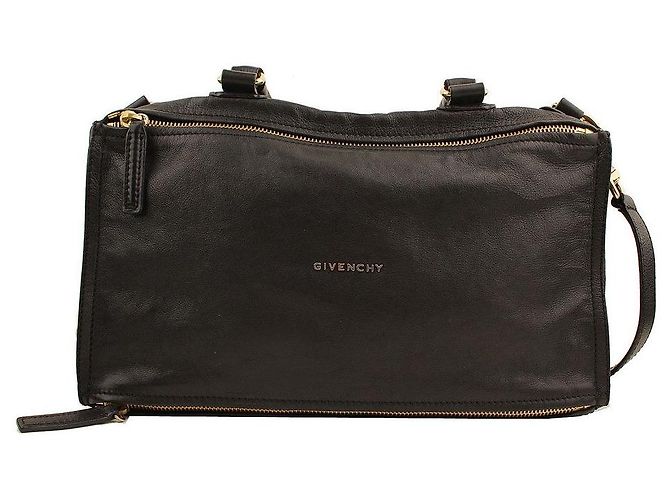 Givenchy Grande borsa tote e borsa a spalla Pandora Nera Nero