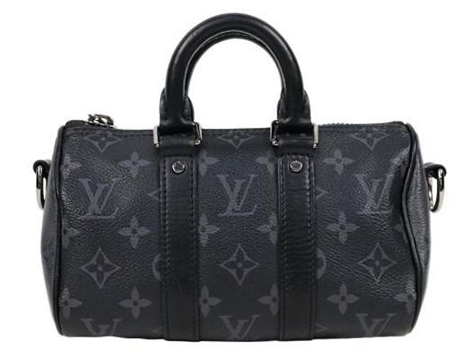 Louis Vuitton Bolsa Tote Keepall XS Monogram Eclipse Multicor