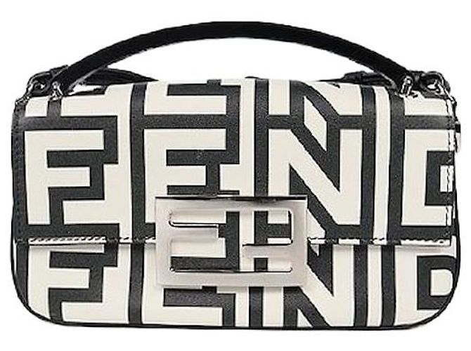 Bolsa transversal Baguette de Fendi Marc Jacobs Multicor