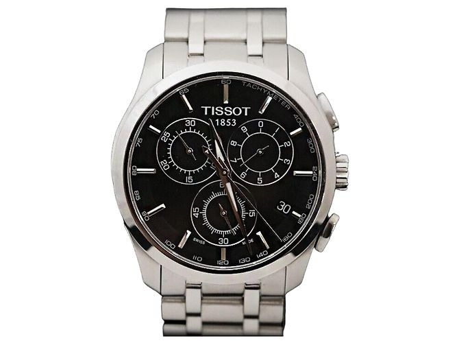 Tissot Couturier Metal Cuarzo Negro