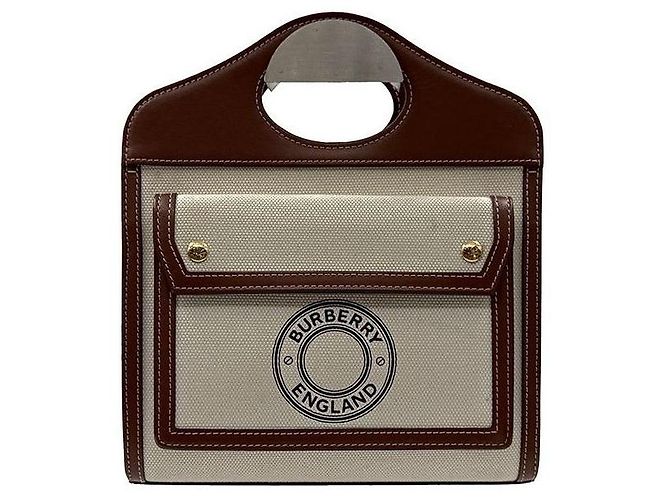 Burberry Mini borsa a mano e borsa a spalla Hosperi Marrone