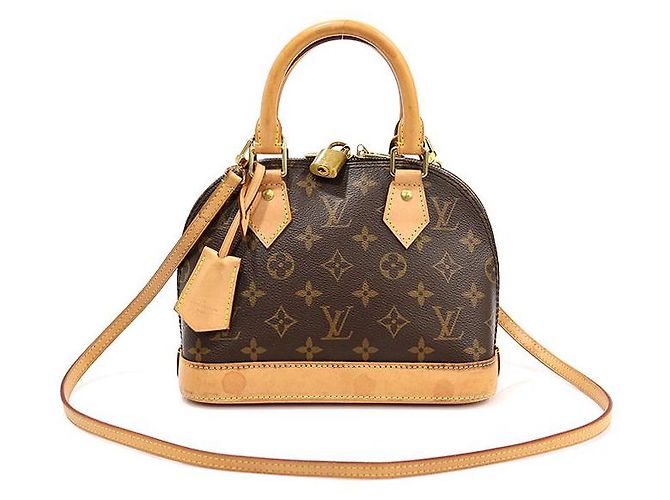 Louis Vuitton Monogram Canvas Alma BB Brown