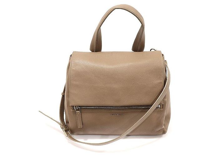Givenchy Pandora Pure Medium em couro de bezerro marrom