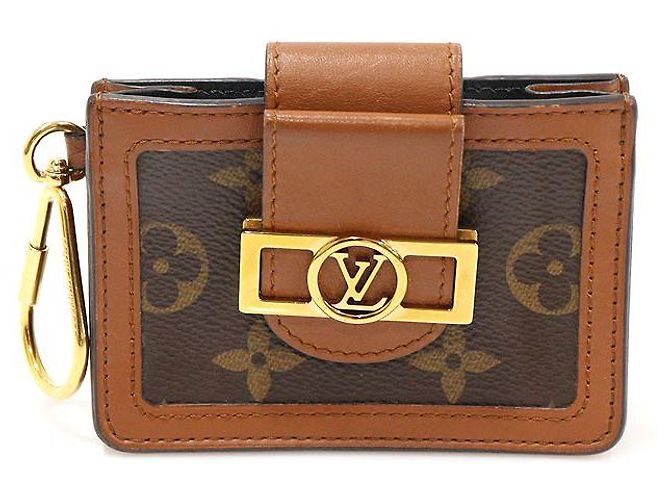 Louis Vuitton Monogram Reverse Canvas Dolphin Multi-Card Wallet Multiple colors