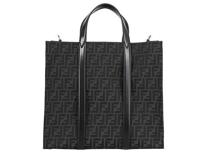 Fendi Borsa in tessuto Nero