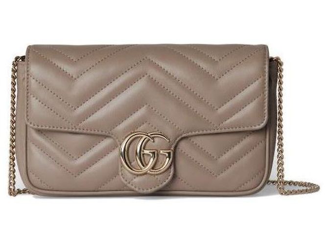 Gucci Piccola Borsa a Spalla AAEKI Marrone