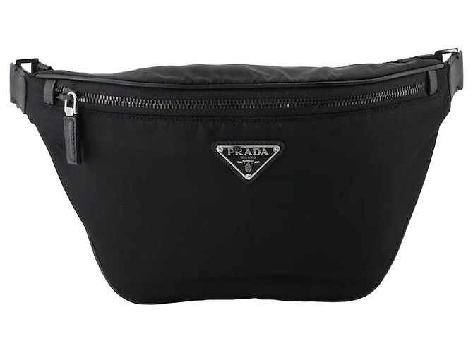 Prada Sac ceinture en nylon OOM Noir