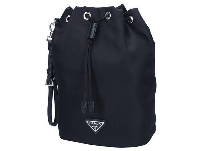 Prada Re-Nylon Pouch Schwarz